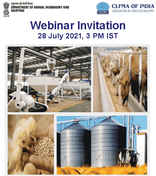 CLFMA of India webinar invitation on AHIDF