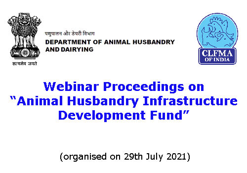 Webinar Proceedings on AHIDF