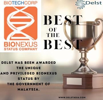 Delst awarded BIONEXUS STATUS by Malaysian Govt