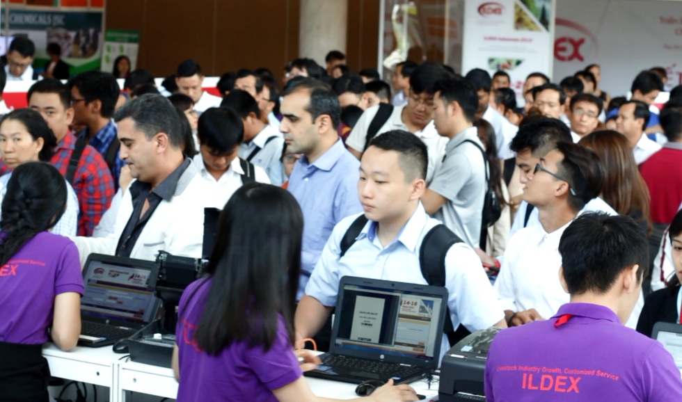 Visitors at Ildex Vietnam